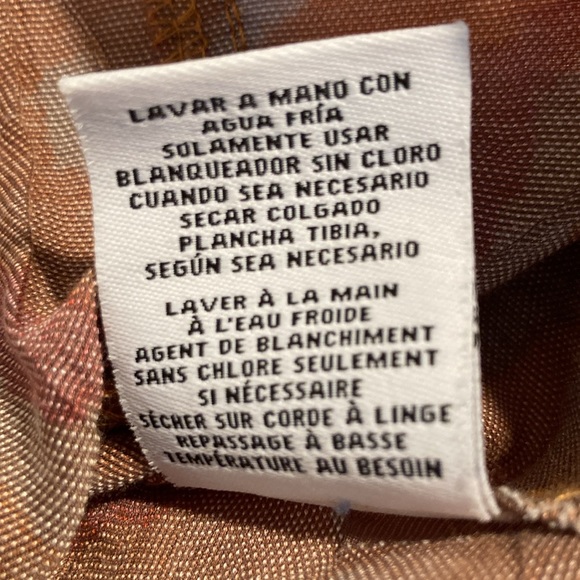 Ruby Rd. Linen blend jacket pearlized buttons 8 - Picture 13 of 15